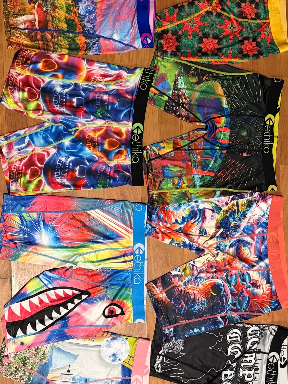 ETHIKA HARDSTYLE  SUPER COLOR EXPLOSION GIGADOMANATION FIIIGHT!!!! NWOT Med. z3